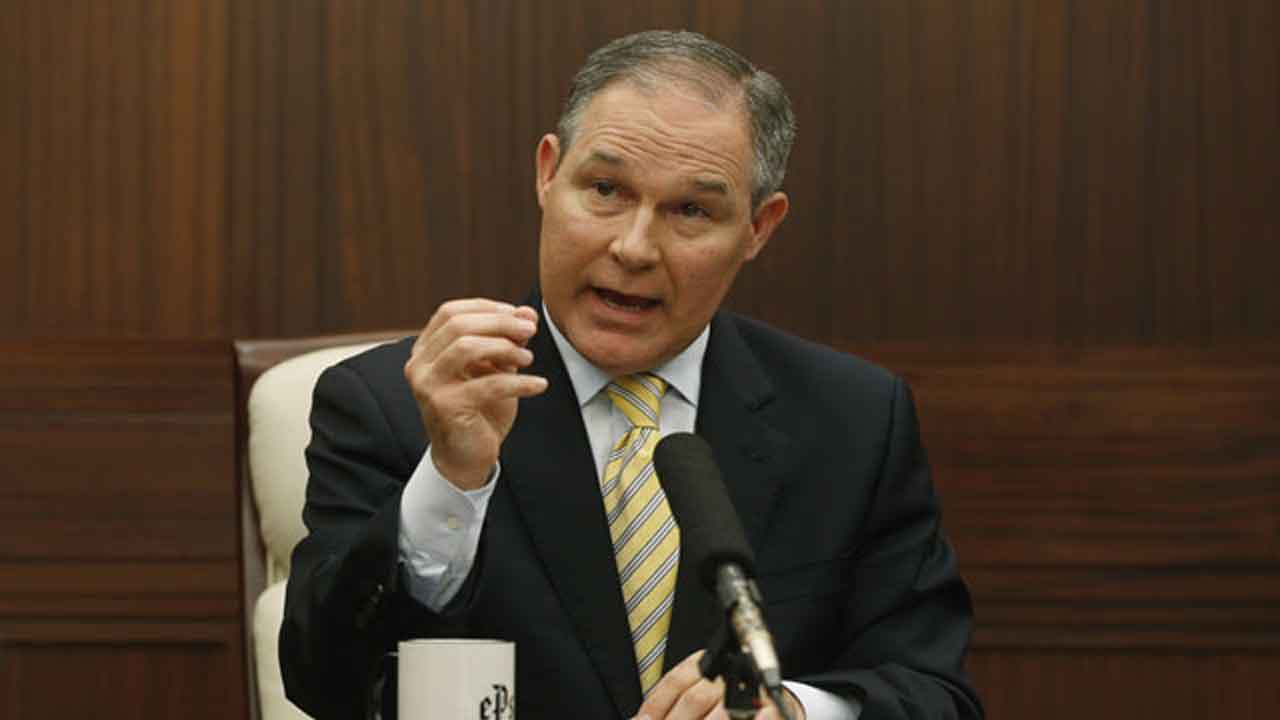 Attorney General Scott Pruitt has the authority to file court action involving discrimination based on race, gender, age and other factors. Records show he rarely uses it. Photo courtesy NewsOn6