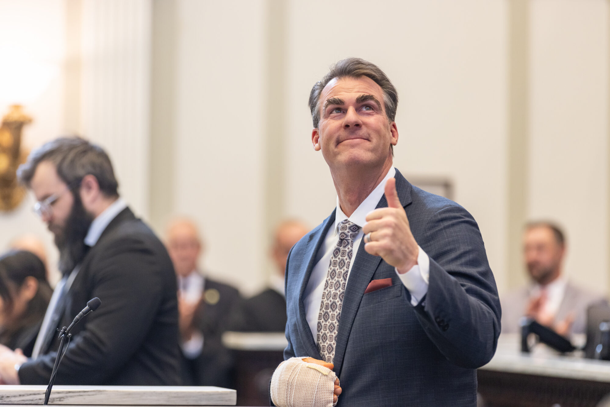 Fact check: What Stitt got right — and wrong — in his final State of the State address